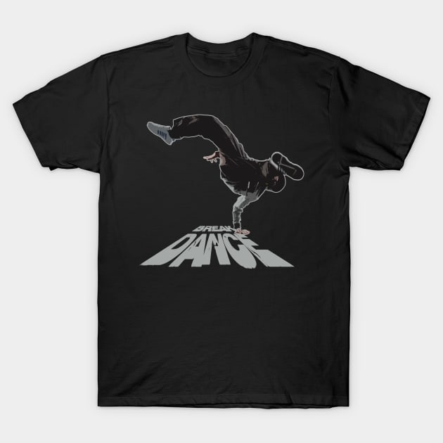 break dance, bronx dance T-Shirt by hottehue